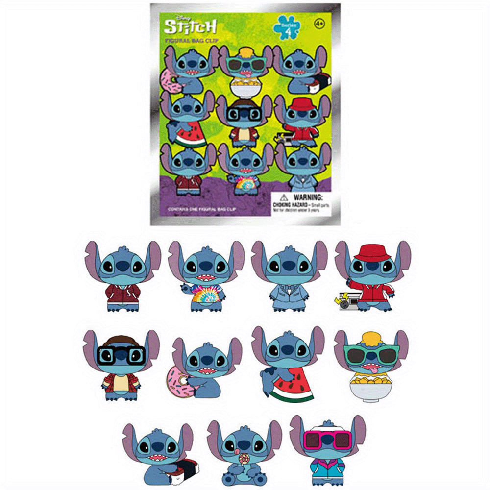 Stitch - Blind Bag Keychain - MN-85385