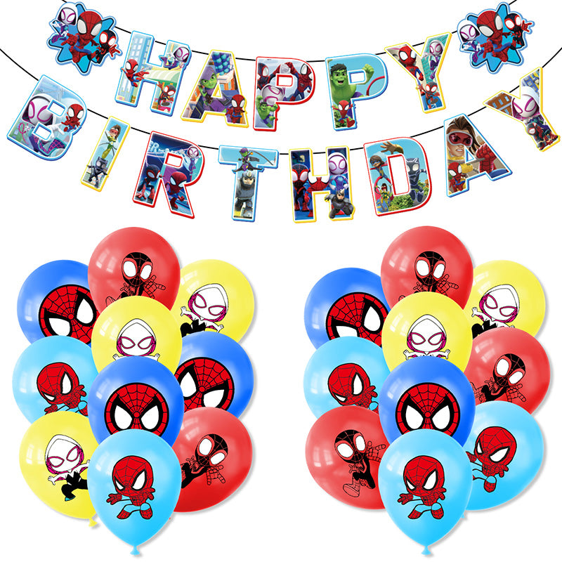 Spider-Man - Balloon Banner - MZ-SJT-0005 Main image