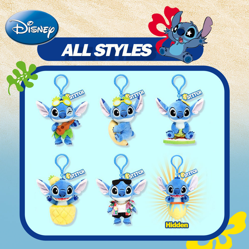 Disney Stitch Plush Keychain Blind Box - Cute Soft Hanging Charm for Bags & Phones Secondary image