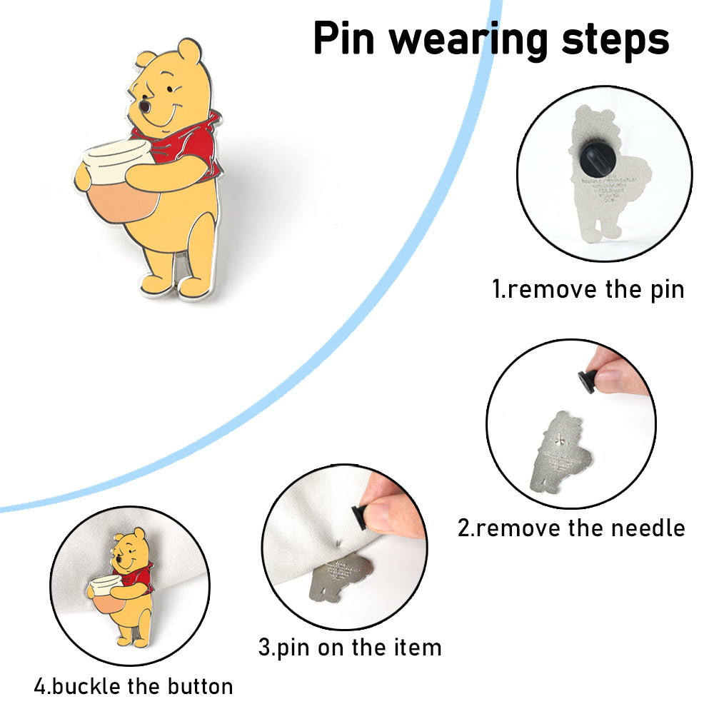 Winnie the Pooh - Enamel Pin - MN-22401