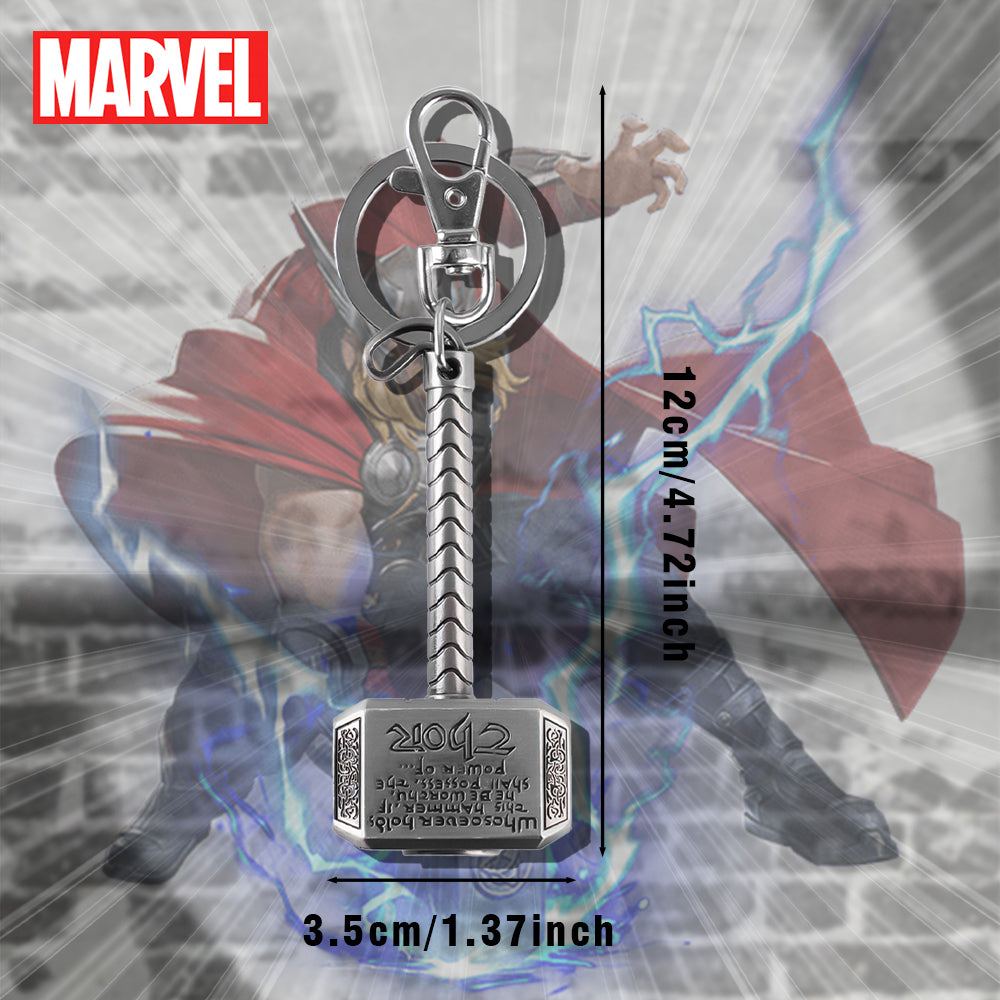 Marvel Thor Mjolnir Hammer Keychain – Zinc Alloy Secondary image