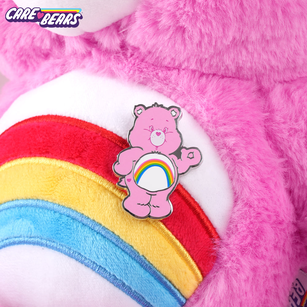Care Bears Pink Enamel Pin – Collectible Zinc Alloy Brooch for Clothes & Backpacks Secondary image