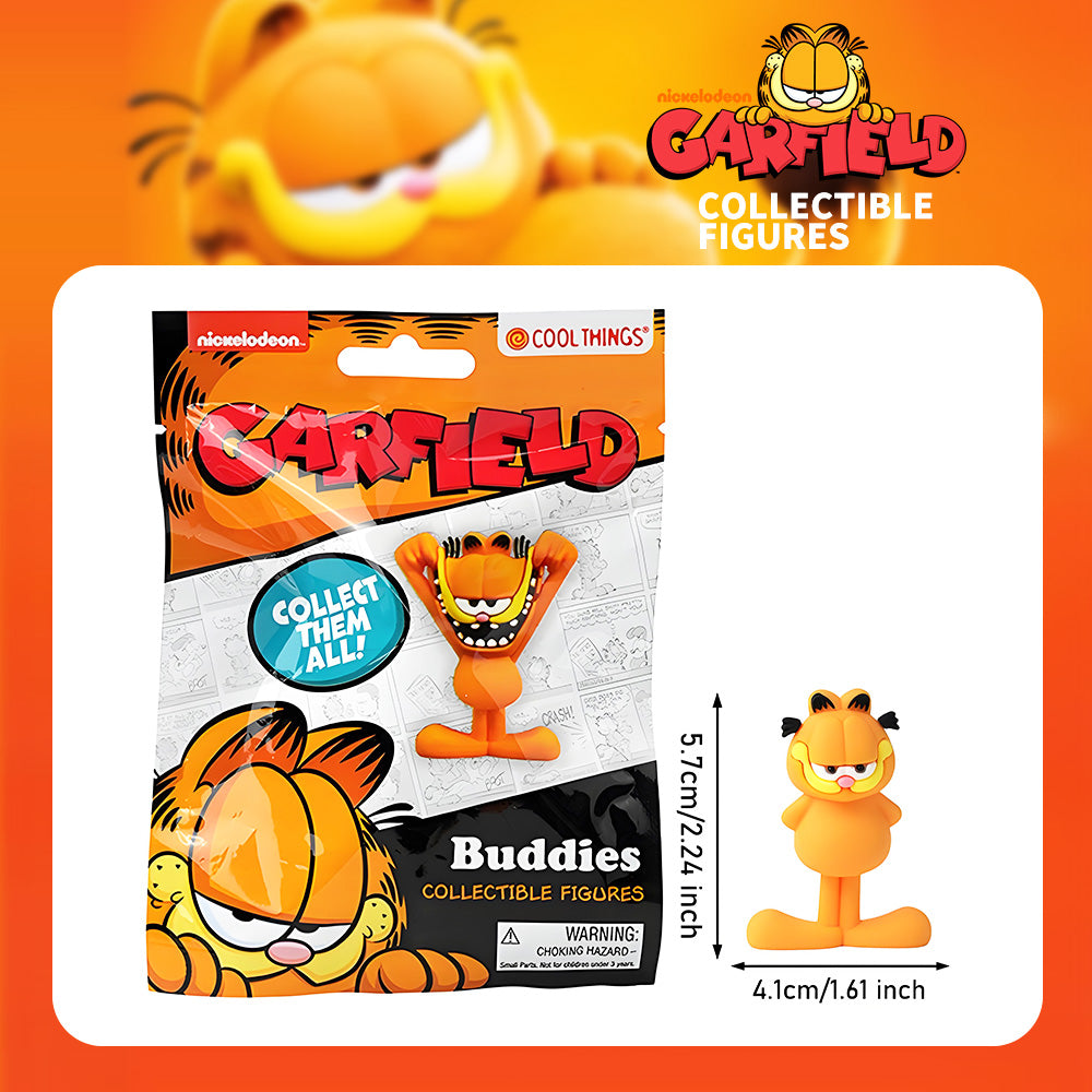 Garfield PVC Blind Bag Figure – Nickelodeon Collectible Miniature Secondary image