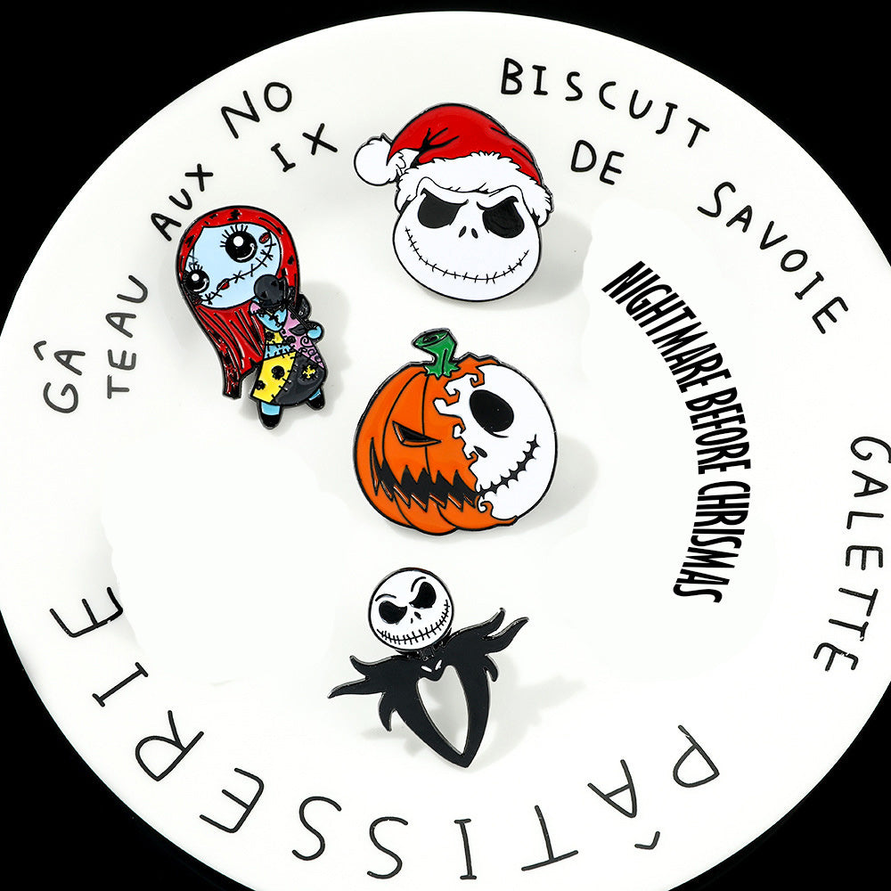 Disney The Nightmare Before Christmas Enamel Pin – Zinc Alloy Brooch for Backpacks, Jackets & Hats Secondary image