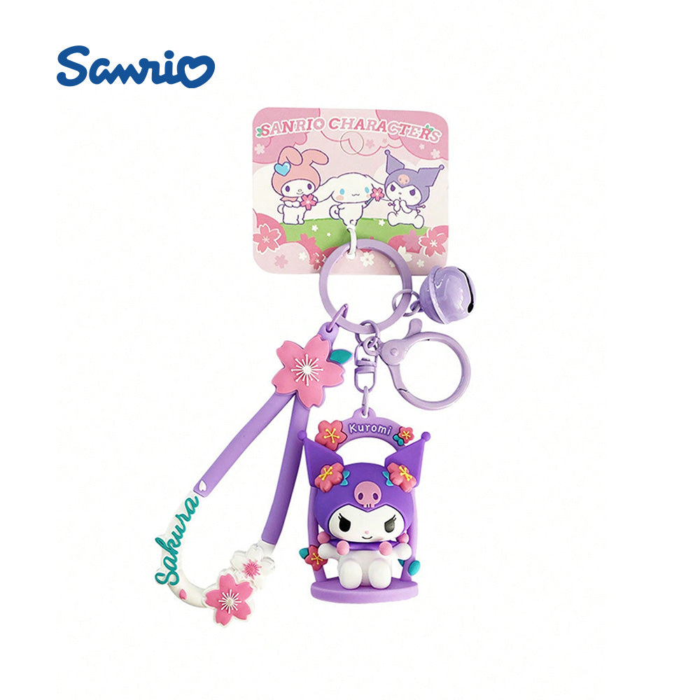 Kuromi PVC Keychain by Sanrio Secondary image