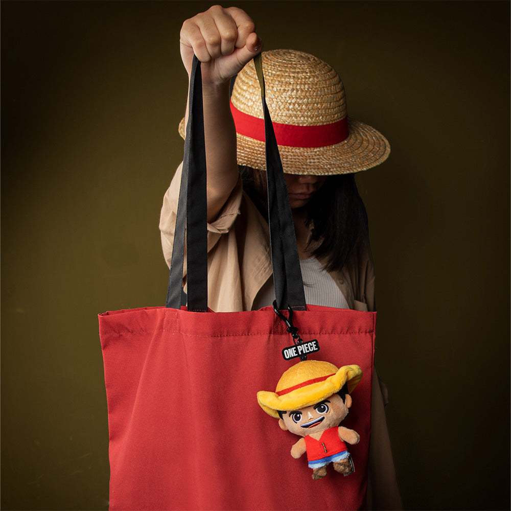One Piece Plush Keychain with PP/PVC Key Ring Secondary image