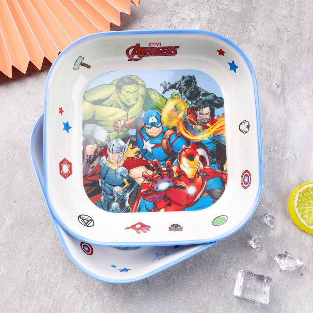 Marvel Avengers Plate – 8.7" Melamine Dish for Snacks & Meals Secondary image