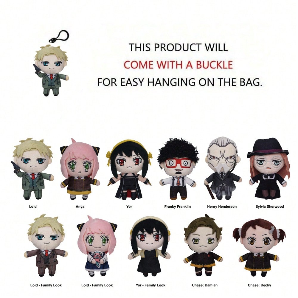 Spy x Family Plush Blind Bag Keychain – 1 Random Character Secondary image