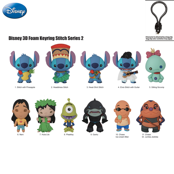 Stitch - Blind Bag Keychain - MN-85185