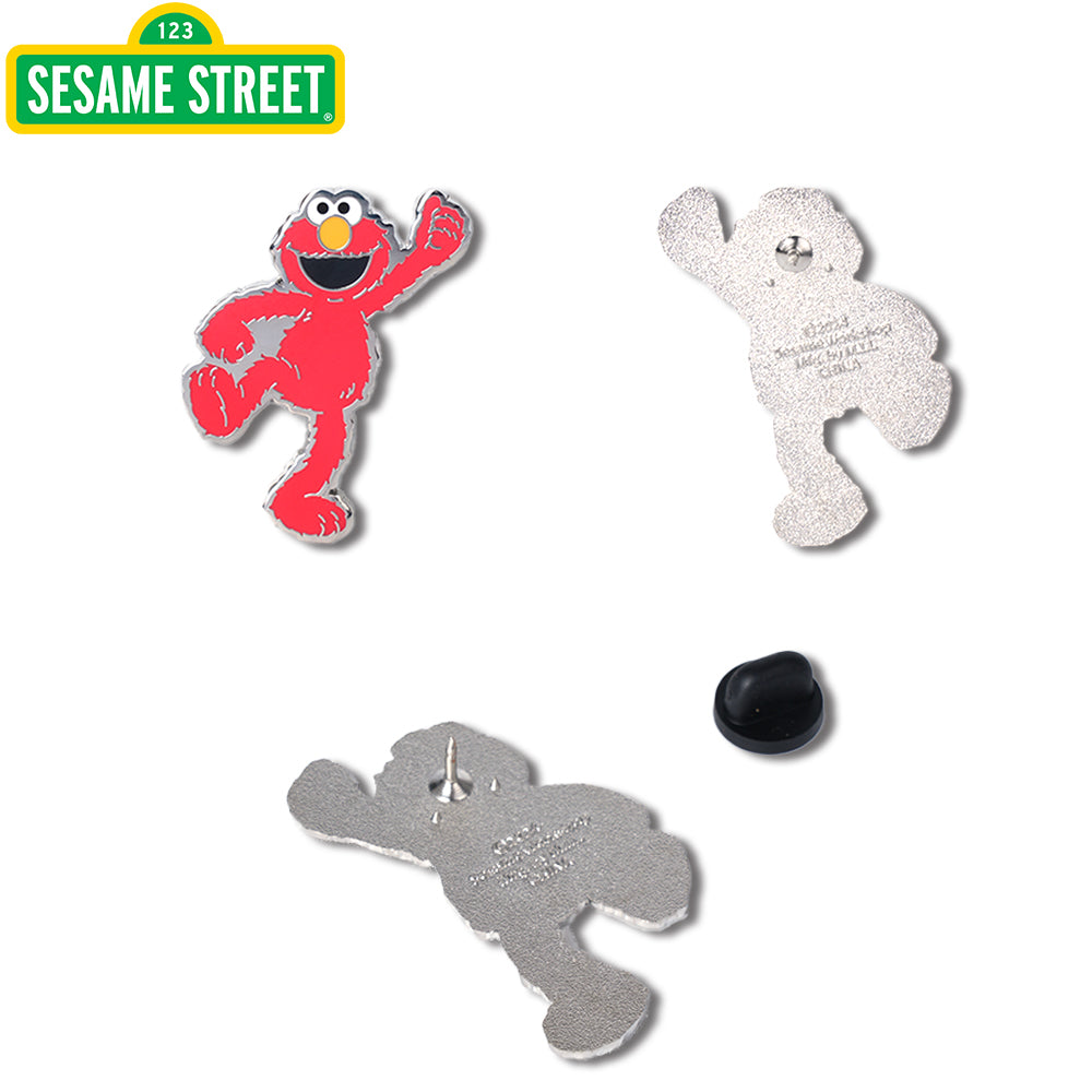 Sesame Street Enamel Pin – Zinc Alloy Cartoon Brooch for Hats, Bags & Clothing Secondary image