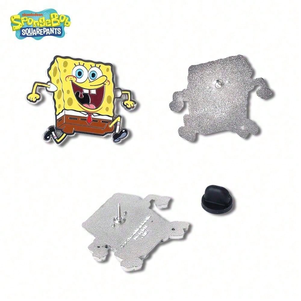 SpongeBob SquarePants Enamel Pin – Nickelodeon Metal Badge for Jackets & Bags Secondary image