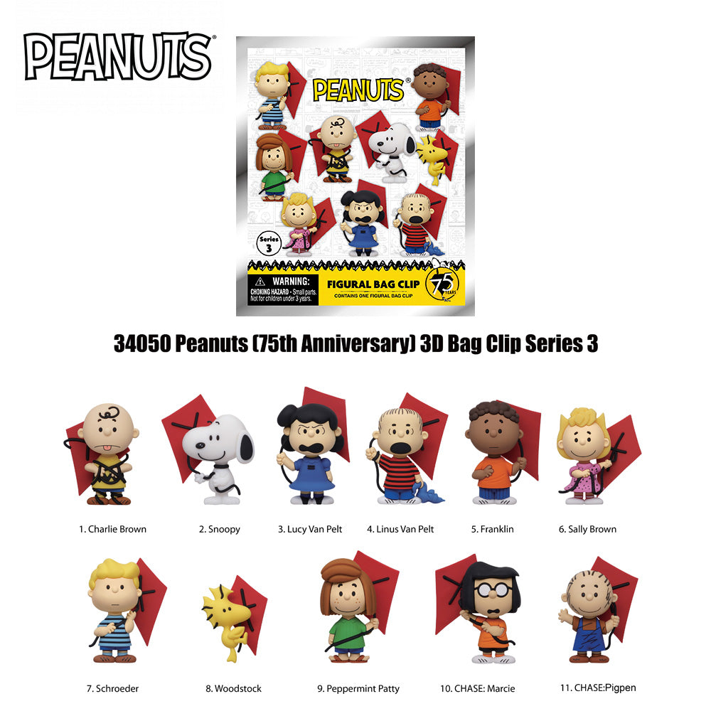 Peanuts Snoopy Blind Bag Keychain – 3D PVC Charm for Keys & Bags Secondary image