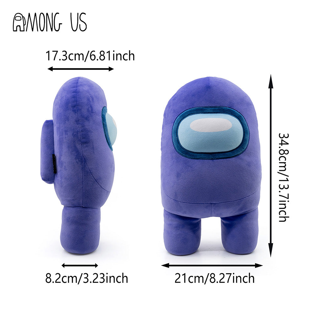 Among Us Plush Pillow - Red & Blue Secondary image