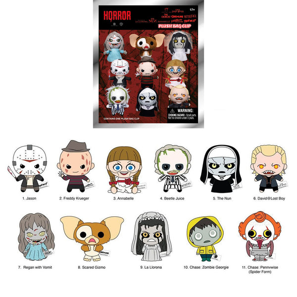 Horror - Plush Blind Bag Keychain - MN-47420