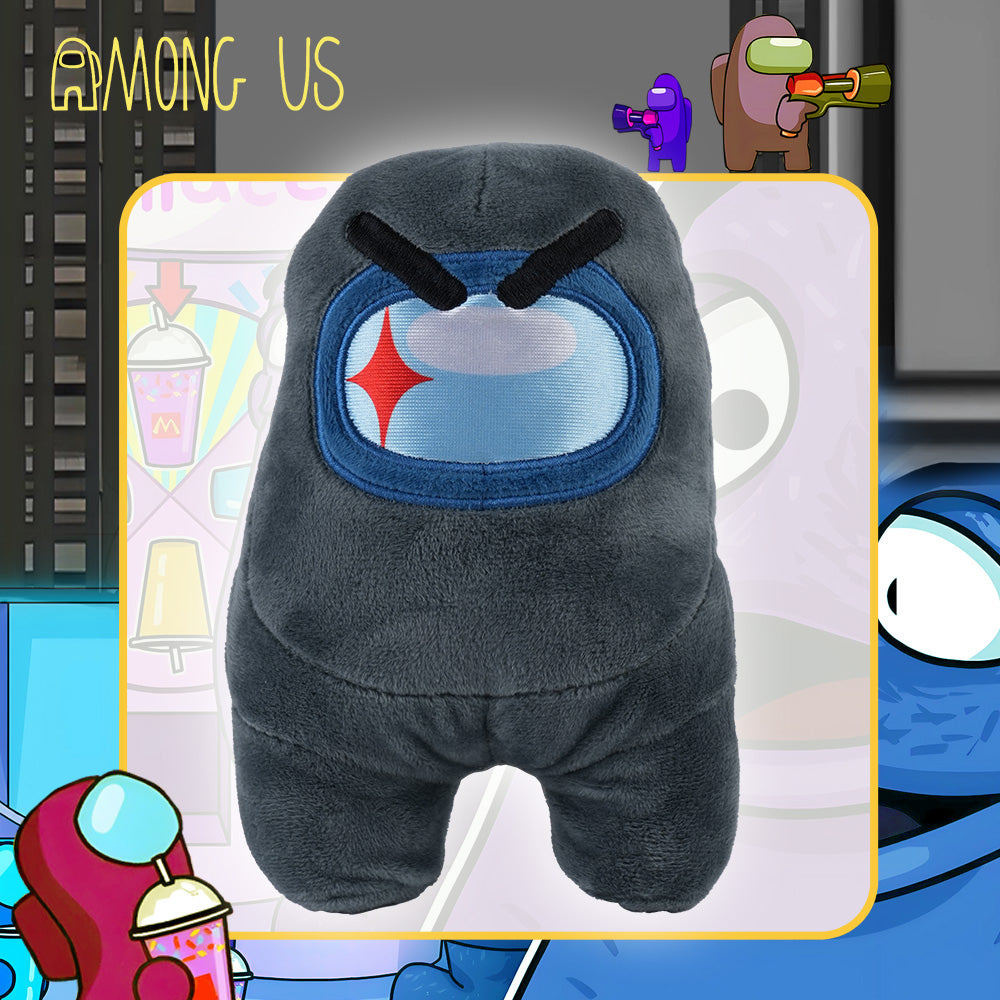 Among Us Plush Toy – Red and Blue 3D Character Pillow, 20 cm Secondary image