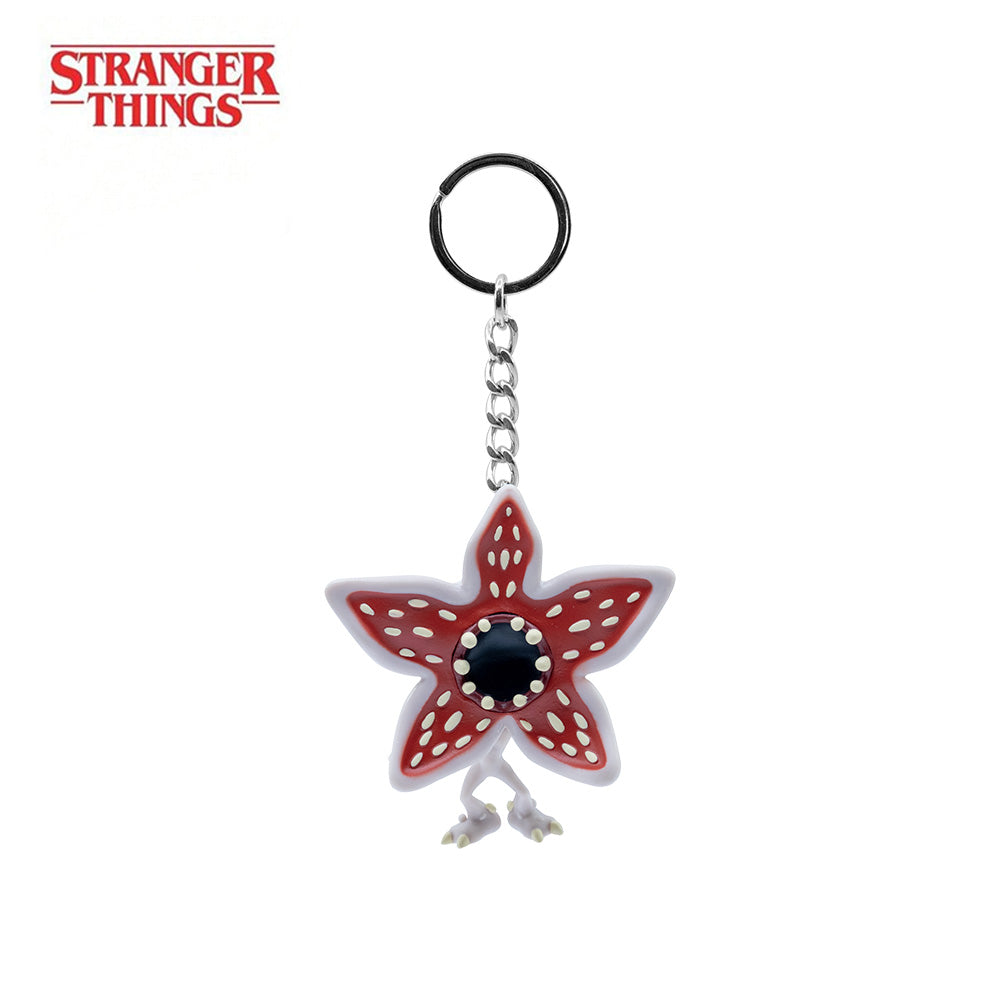 Stranger Things 3D PVC Keychain Set (1/6 PCS) - Eleven, Eddie, Dustin, Lucas, Max, Demogorgon Secondary image