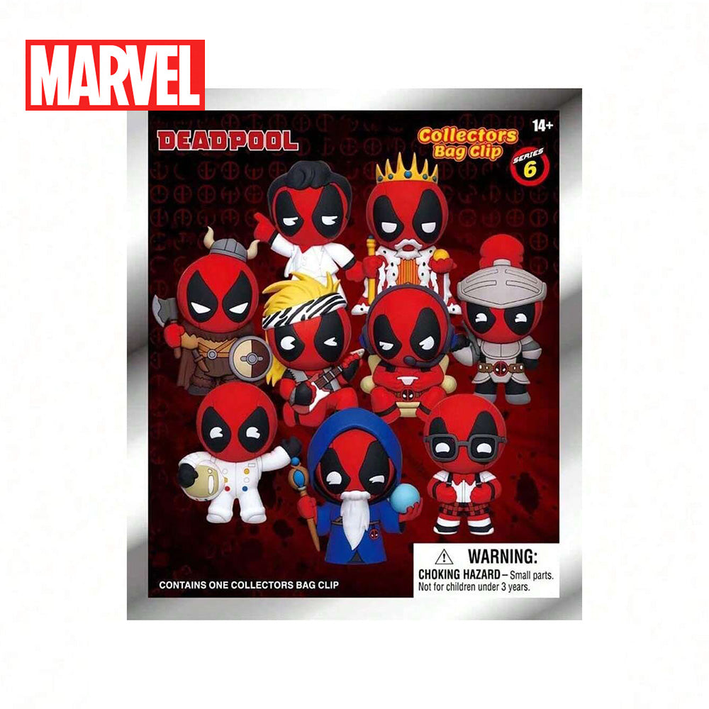 Marvel Deadpool Blind Bag Keychain – PVC Collectible Charm Secondary image