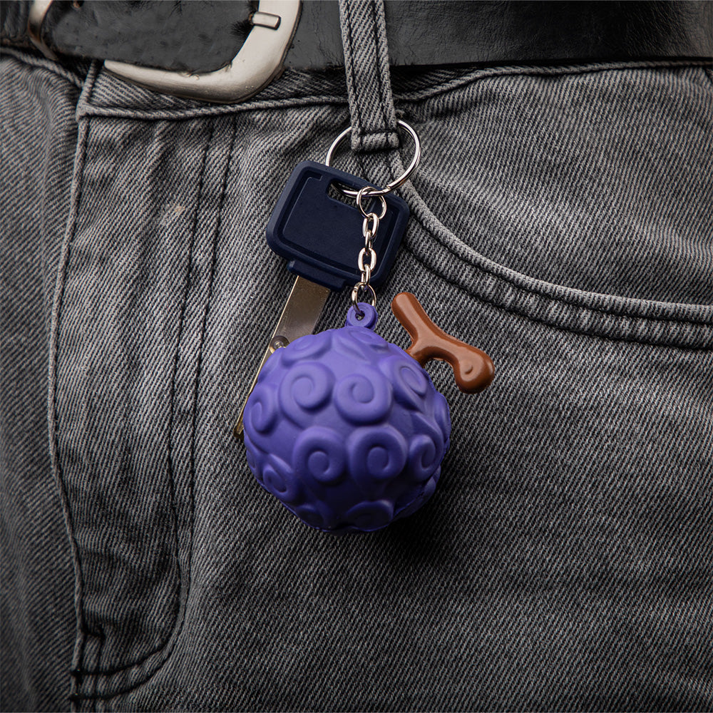 One Piece PU Keychain – Durable Anime Charm Secondary image