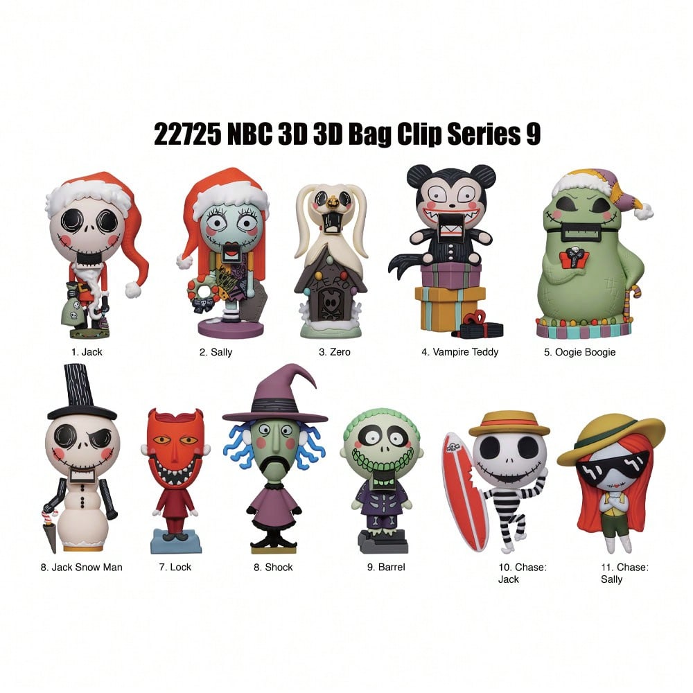 Disney The Nightmare Before Christmas Blind Bag Keychain – 1 Random PVC Charm Secondary image