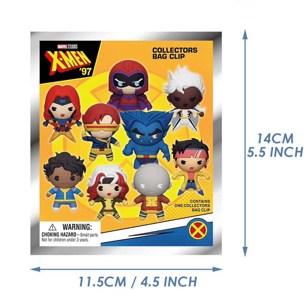 Marvel X-Men 3D Blind Bag Keychain – Random Character PVC Charm Secondary image