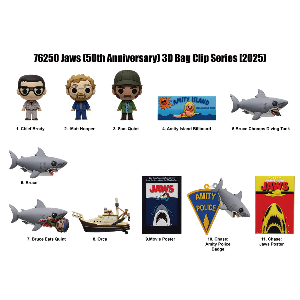 JAWS - Blind Bag Keychain - MN-76250