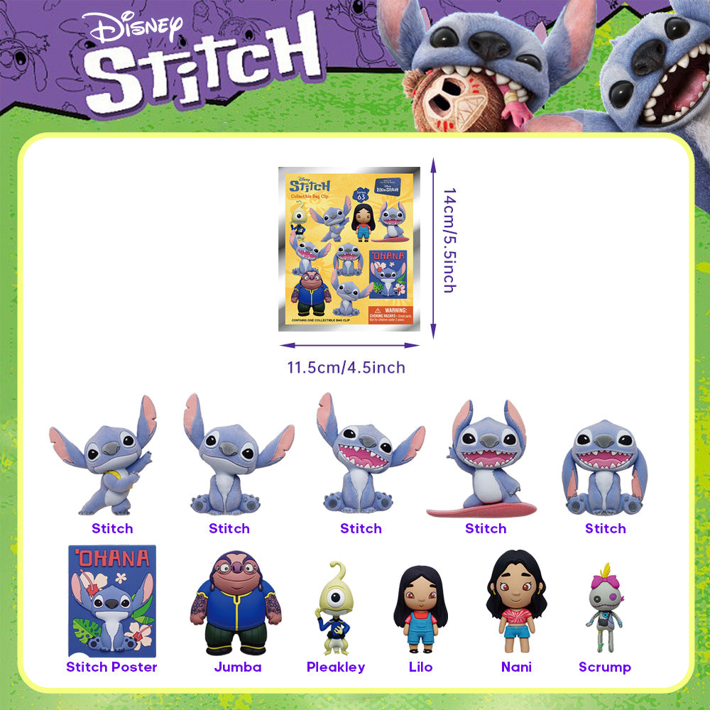Stitch - Blind Bag Keychain - MN-84060
