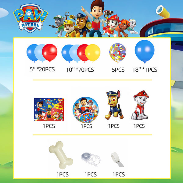 Paw Patrol - Balloon Set - JJ-QDFM-008