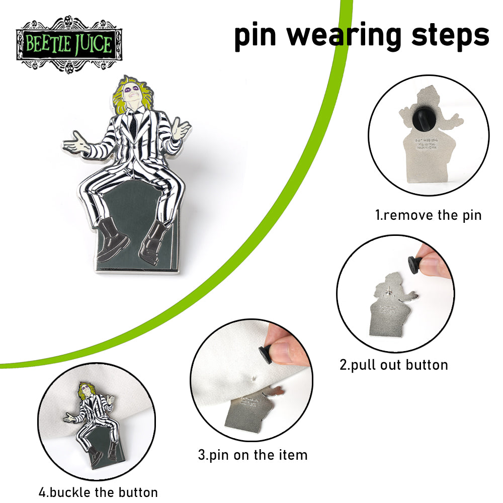 Beetlejuice - Enamel Pin - MN-47317
