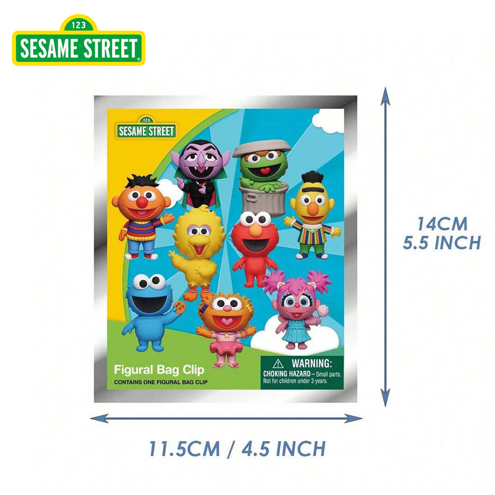 Sesame Street 3D Character Blind Bag Keychain - Random Style Secondary image