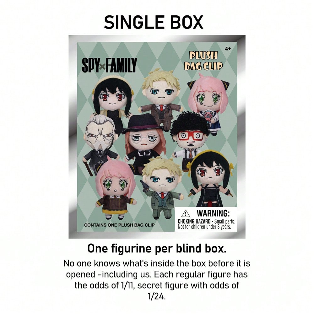 Spy X Family - Plush Blind Bag Keychain - MN-72625