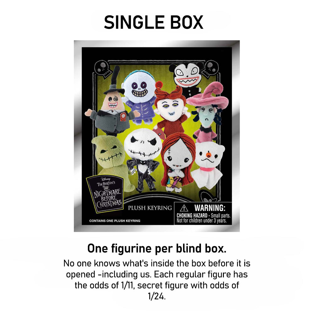 The Nightmare Before Christmas - Plush Blind Bag Keychain - MN-22655