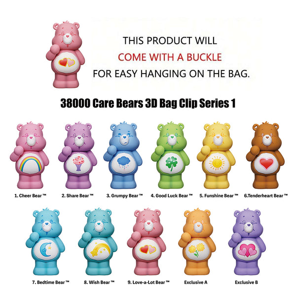 Care Bears - Blind Bag Keychain - MN-38000
