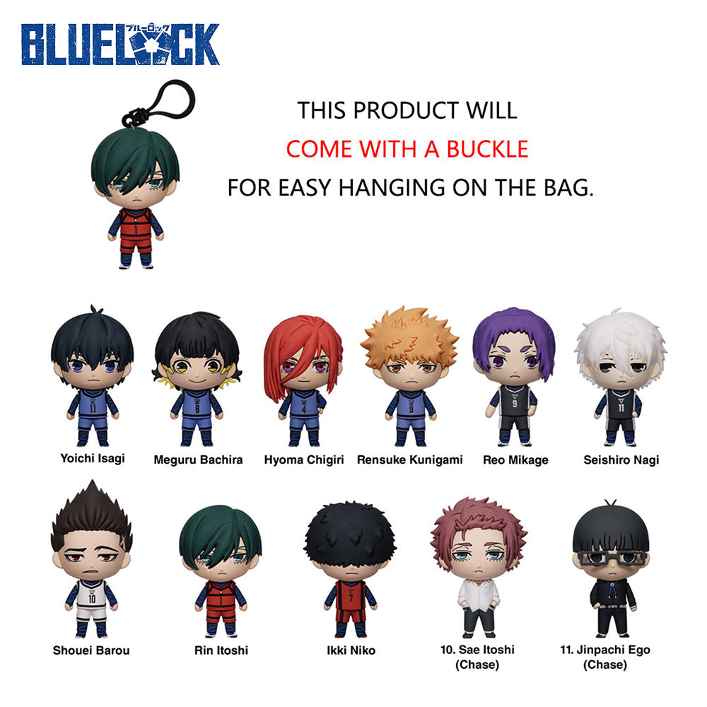 Blue Lock Blind Bag Keychain PVC Charm (Random Style) Secondary image