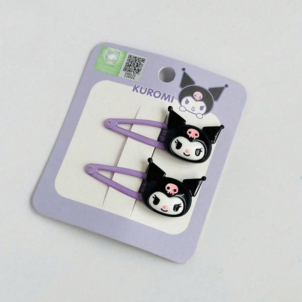 Kuromi - Hair Clip Set - DM-8976