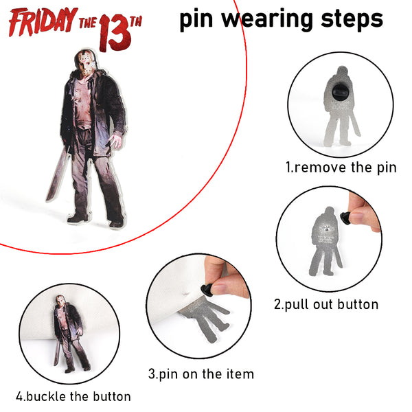Friday the 13TH - Enamel Pin - MN-47318