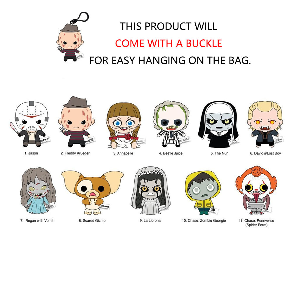 Horror - Plush Blind Bag Keychain - MN-47420