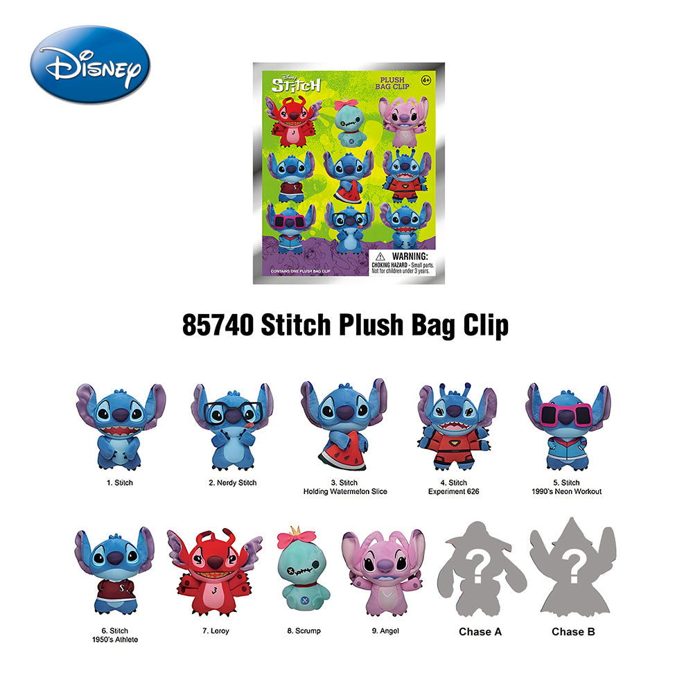 Stitch - Plush Blind Bag Keychain - MN-85740