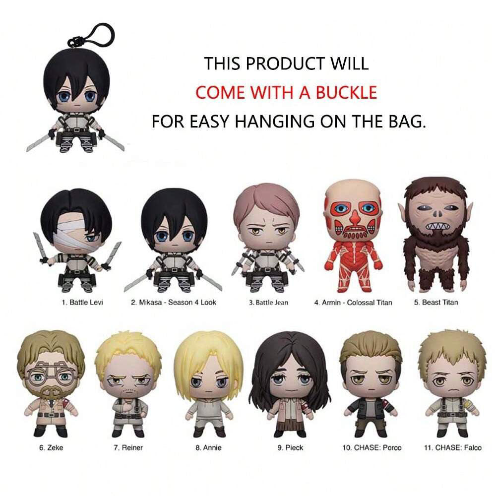 Attack on Titan - Blind Bag Keychain - MN-70170