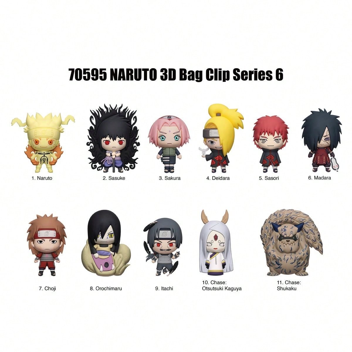 Naruto - Blind Bag Keychain - MN-70595