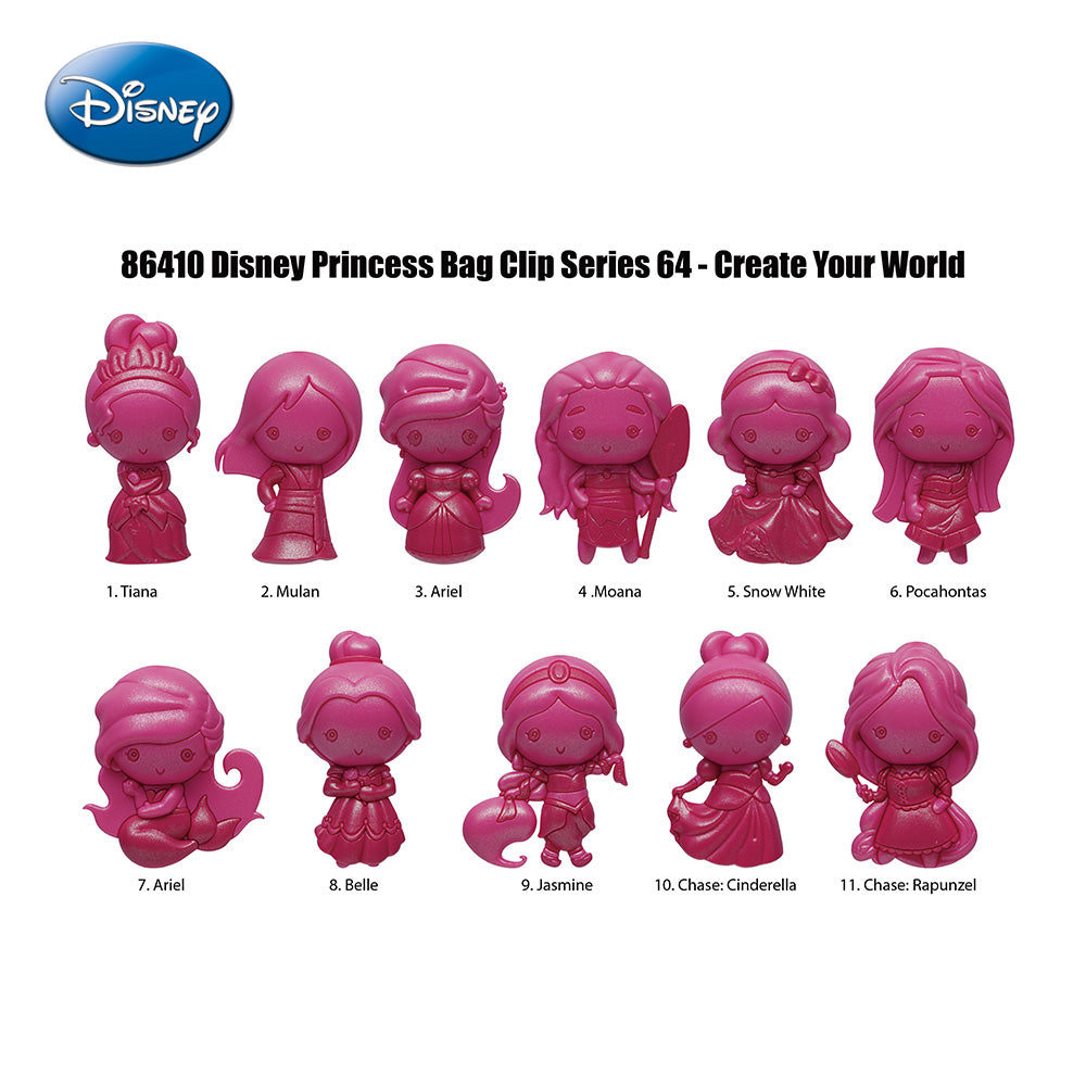 Disney Princess - Blind Bag Keychain - MN-86410
