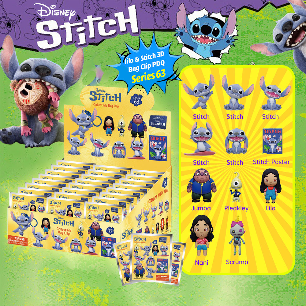Stitch - Blind Bag Keychain - MN-84060