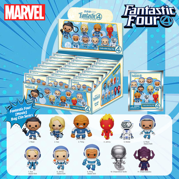 Fantastic Four - Blind Bag Keychain - MN-69035