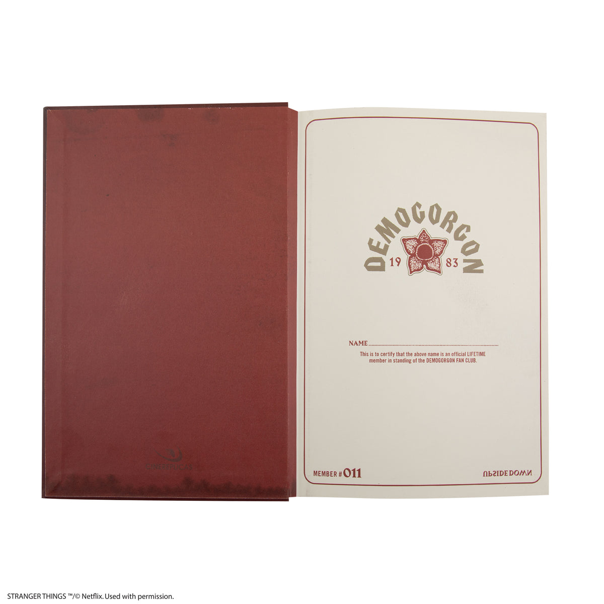 Stranger Things - Notebook - FB-CR5182