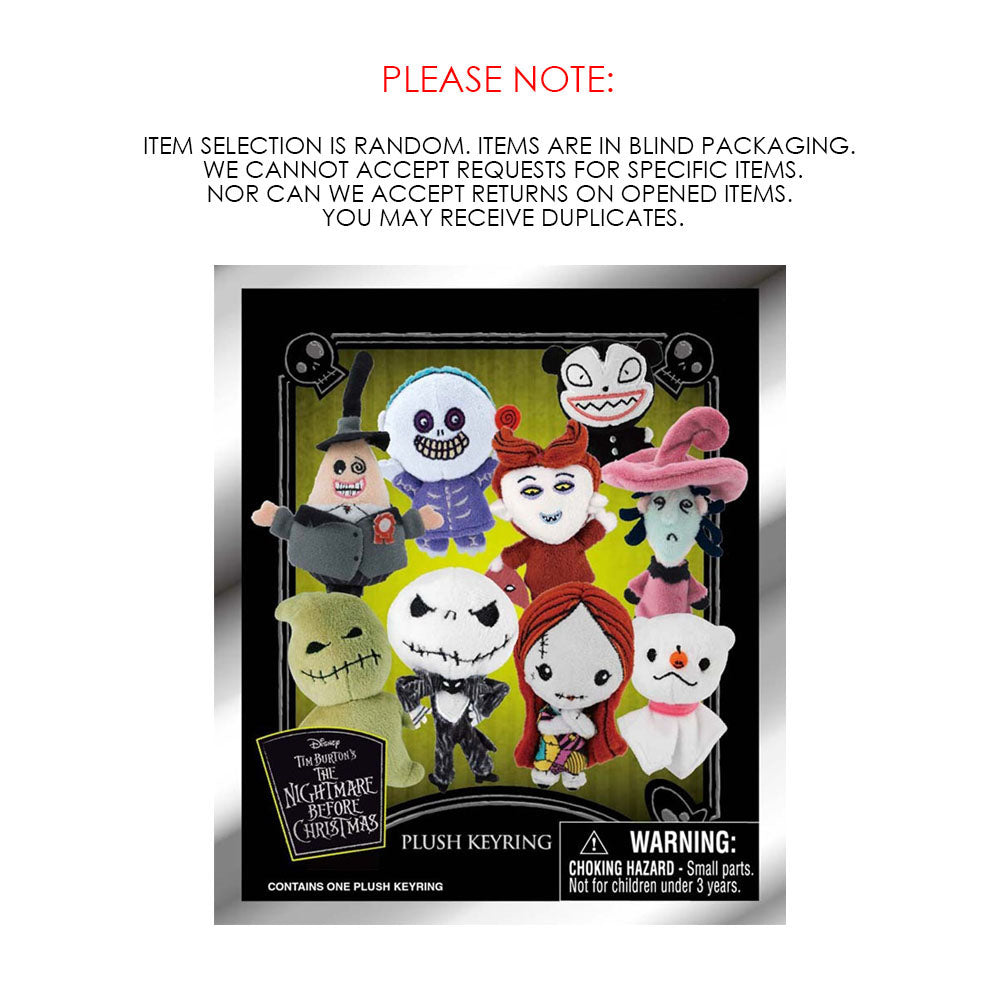 Disney The Nightmare Before Christmas Plush Blind Bag Keychain Secondary image