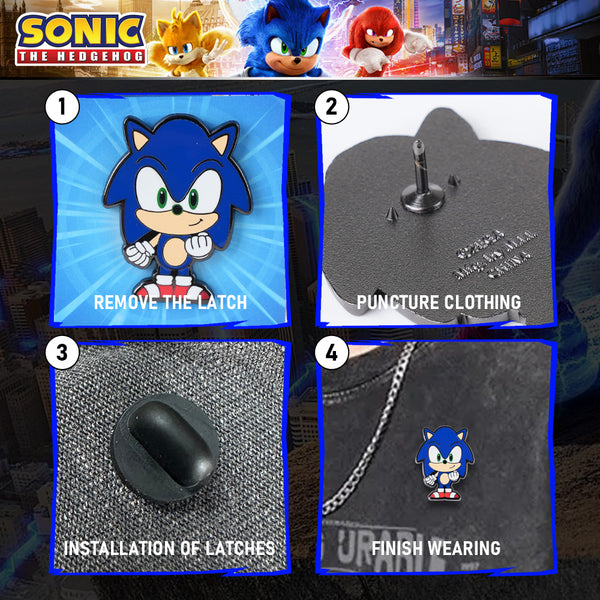 Sonic the Hedgehog - Enamel Pin - MN-36009