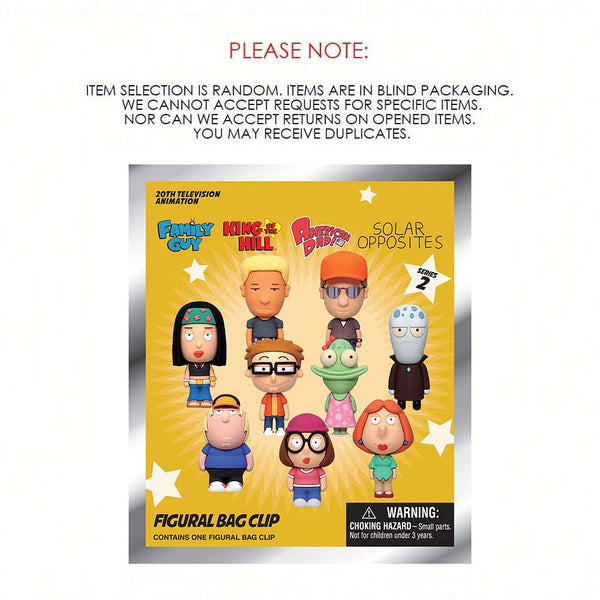 Fox Adult Animation - Blind Bag Keychain - MN-83905